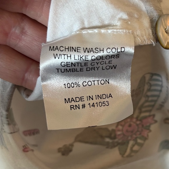 Toss Designs Nightshirt L/XL Dogs “Best In‎ Show” 100% Cotton - Picture 6 of 8